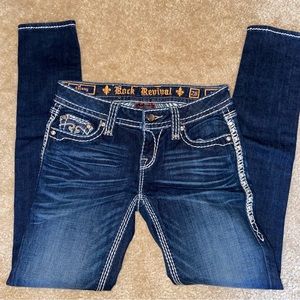 NWOT ROCK REVIVAL JEANS - 26 - Skinny Erin